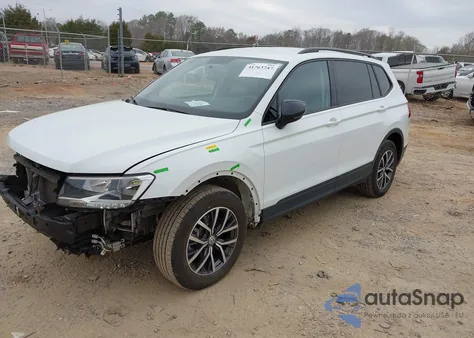 2021 Volkswagen Tiguan 2.0T S из США, поврежденный, VIN 3VV1B7AX5MM086946